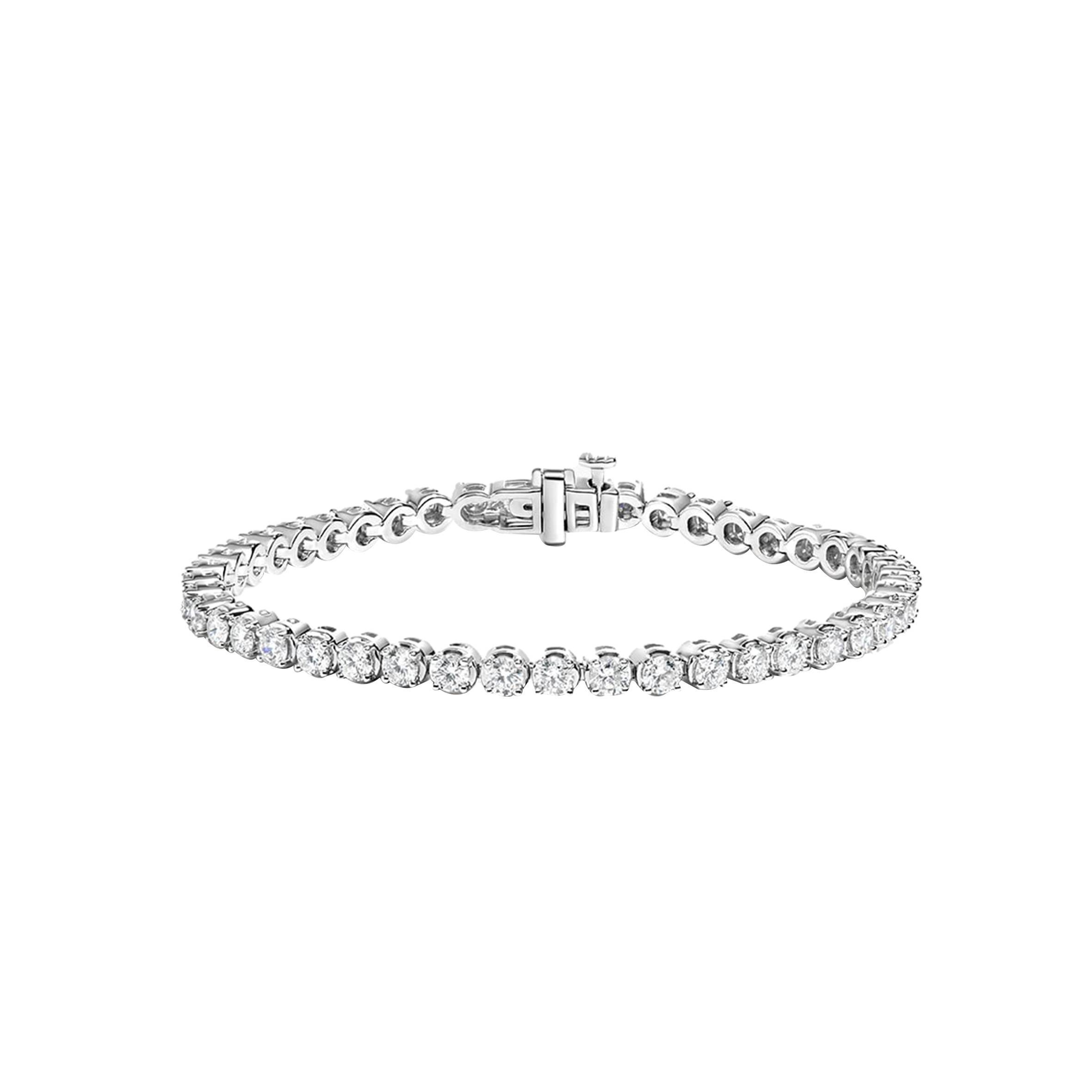 T*f*ny diamond tennis bracelet be5d40tb65-18kw